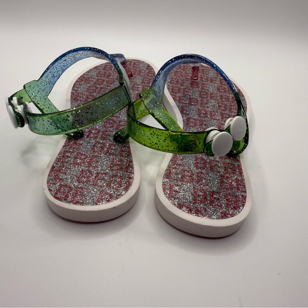 Girls Colorful Glitter Sandals - Picture 4 of 8